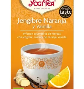 Yogi Tea Yogi Jengibre-Vainilla-Naranja 2g X 17 Bolsitas