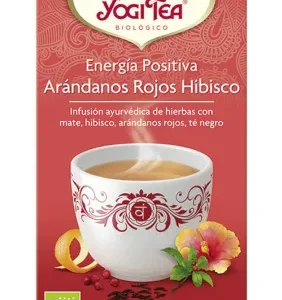 Yogi Tea Energia Positiva Arandanos Hibisco 17 X 1