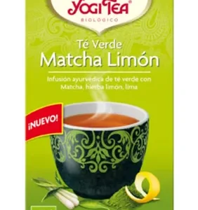 Yogi Tea Te Verde Matcha Limon 17 Filtros X 1,8g