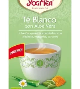 Yogi Tea Te Blanco Con Aloe Vera 17 Filtros