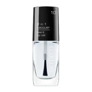 Artdeco 2 In 1 Lacquer Base y Top Coat 10ml