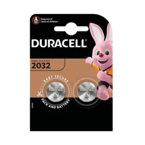 Duracell Lithium Button Battery 3V 2032 DL / CR2032 2 Units