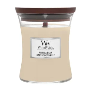 Woodwick Vela Vanilla Bean 275g