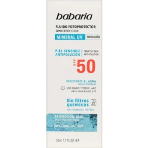 Babaria Sun Mineral Fotoprotector Facial Fluid Spf50 50ml