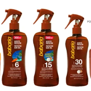 Lote Br Babaria Surtido Aceites 24 6 Gelatinas Gratis