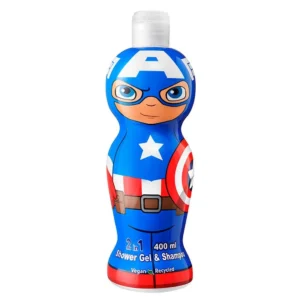 Marvel Air-Val Capitan America Gel y Champu 1d400