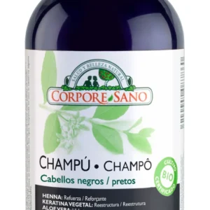 Corpore Champu Henna 300ml Cabellos Negros Bio