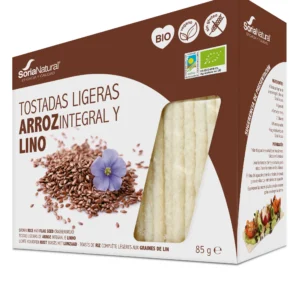 Alecosor Bio Tostadas De Arroz y Lino