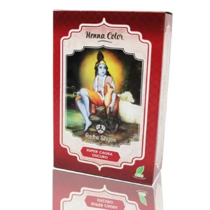 Radhe Henna Super Caoba Oscuro Polvo 100g