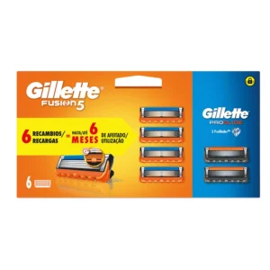 Gillette Fusion 5 Cargador 4 Recambios Proglide 2 Recambios